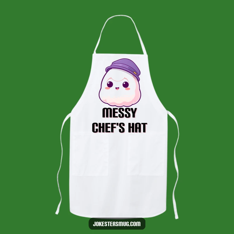 Funny Jelly Blob Hat Apron - Cook with Comical Charm