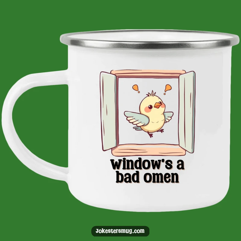 Funny Bird Adventure Mug - Rugged & Hilarious Bird Art, Perfect Funny Gift