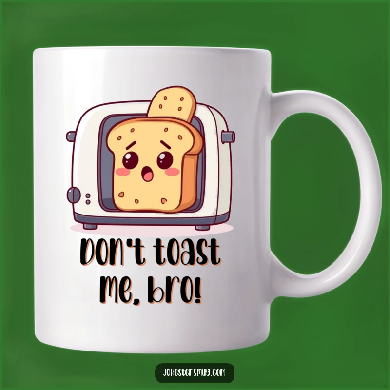 Funny Toaster Escape Bread Mug: A Hilarious Gift for Breakfast Lovers