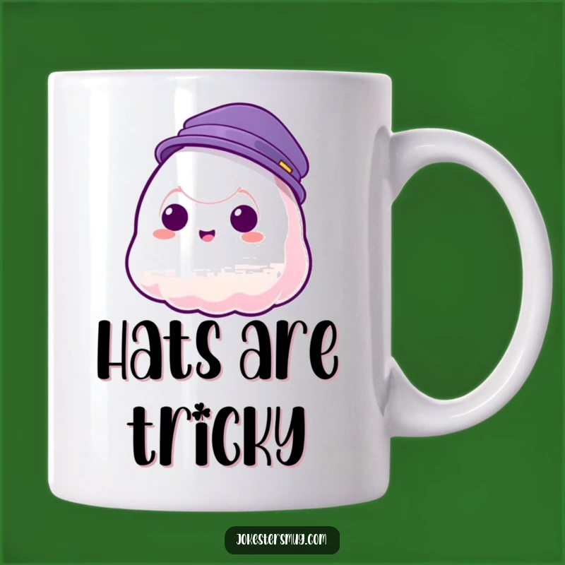Funny Jelly Blob Hat Mug - Hilarious Phasing Fun Gift