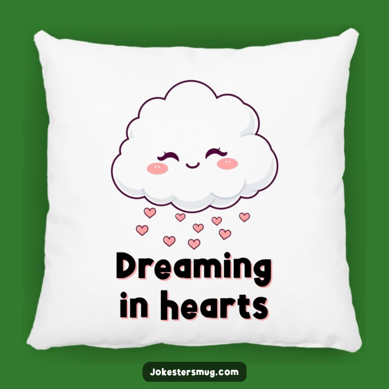 Funny Winking Cloud Pillow: Cozy Comfort with Mischievous Charm