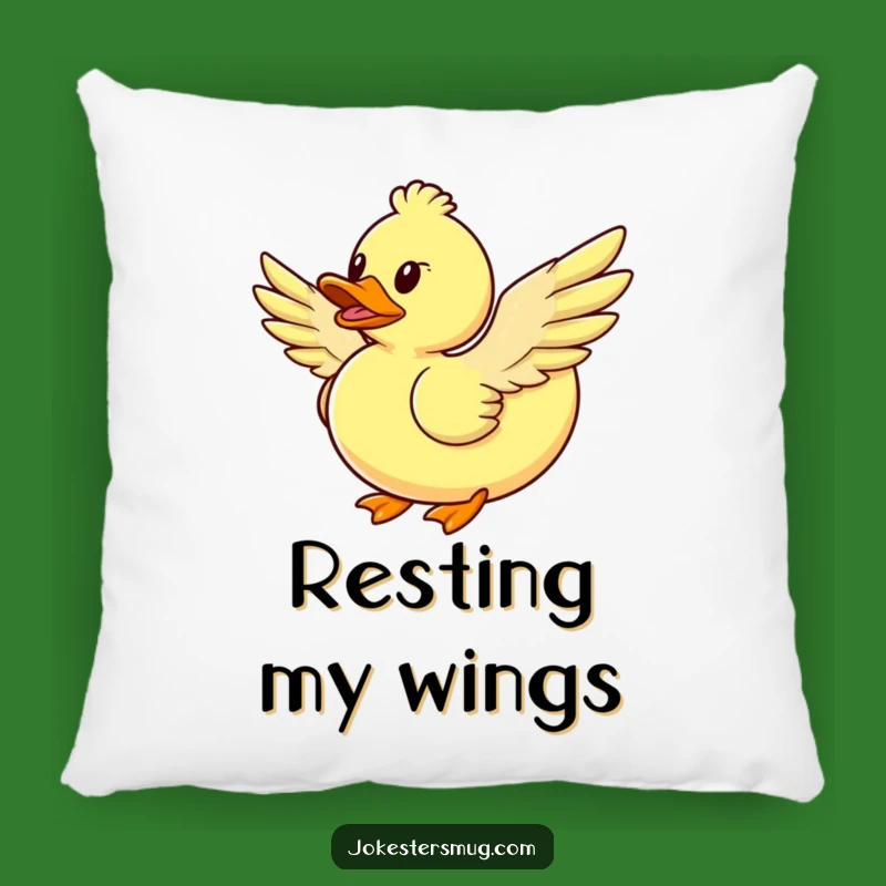 Funny Flying Duck Pillow: Cozy Up with Hilarious Dreamer Comfort