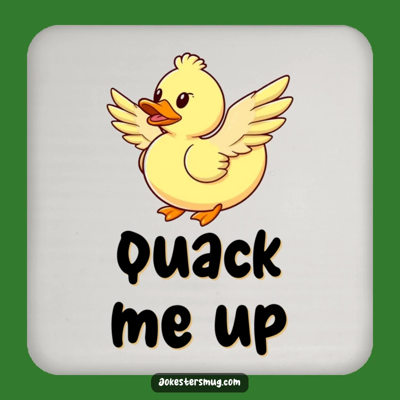 Funny Flying Duck Coasters: Protect Surfaces with Hilarious Art