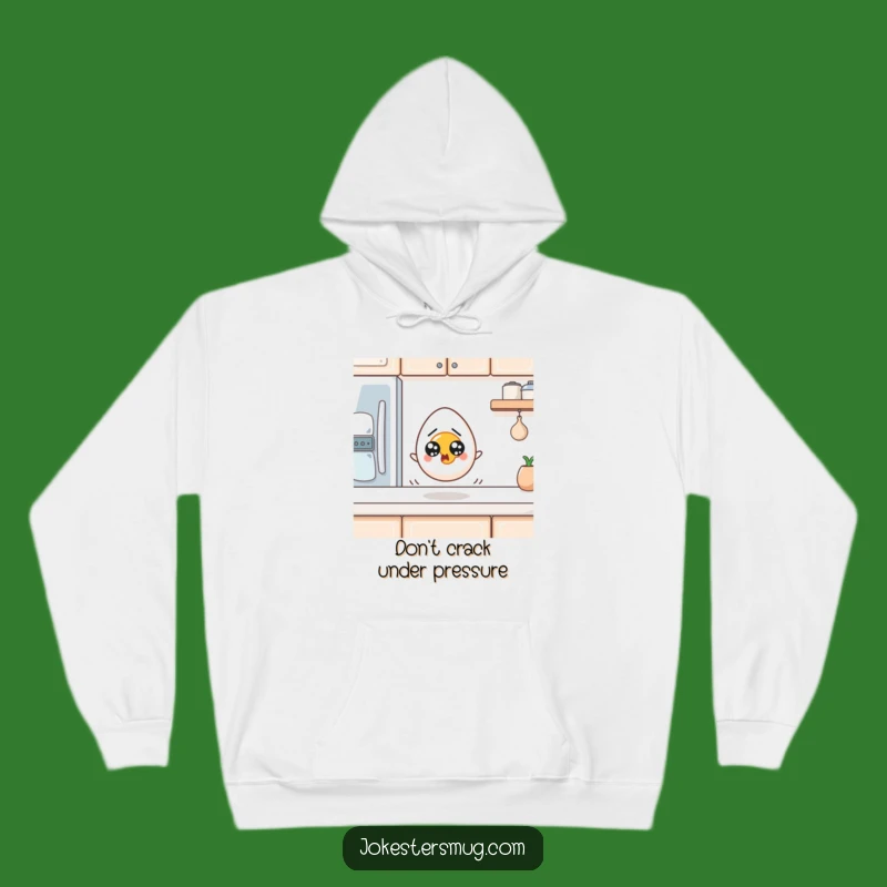 Funny Egg Hoodie: Cozy Escape Design, Warm and Funny Gift
