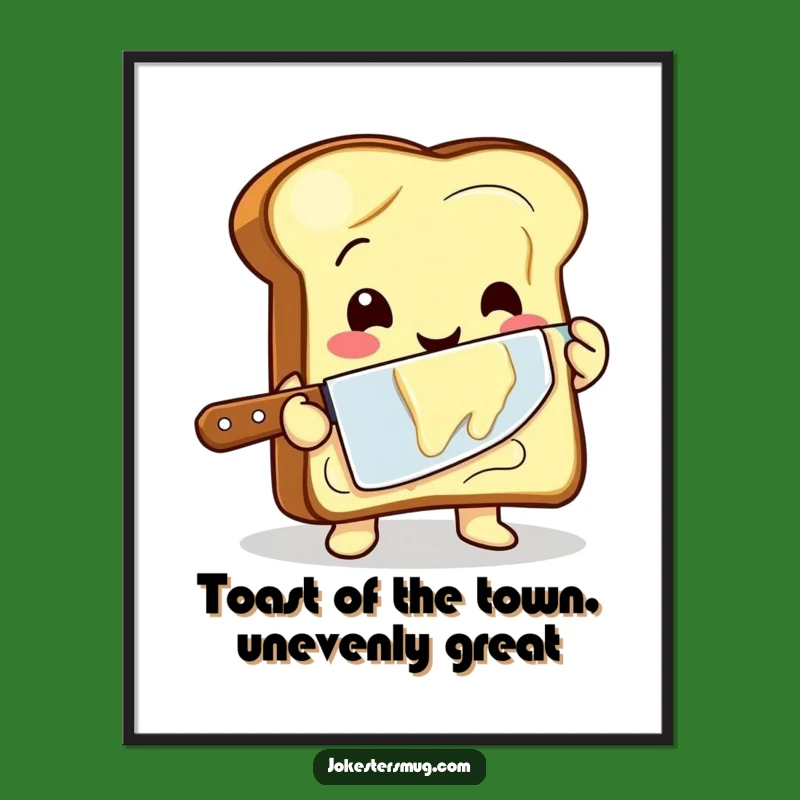 Free Printable Toast Wall Art - Funny Downloadable Decor for Kitchens