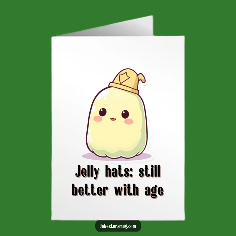 Free Printable Funny Jelly Birthday Card: Hilarious Downloadable Greeting for a Gloppy Good Time!
