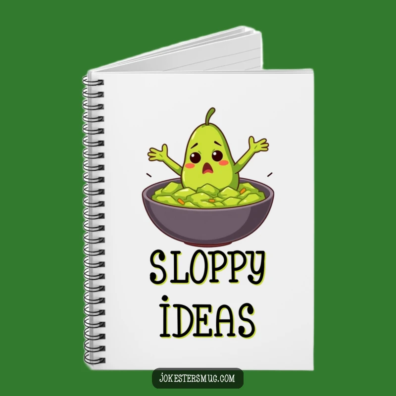 Funny Avocado Guacamole Notebook: Jot Down Snack Ideas, Gift Fun!