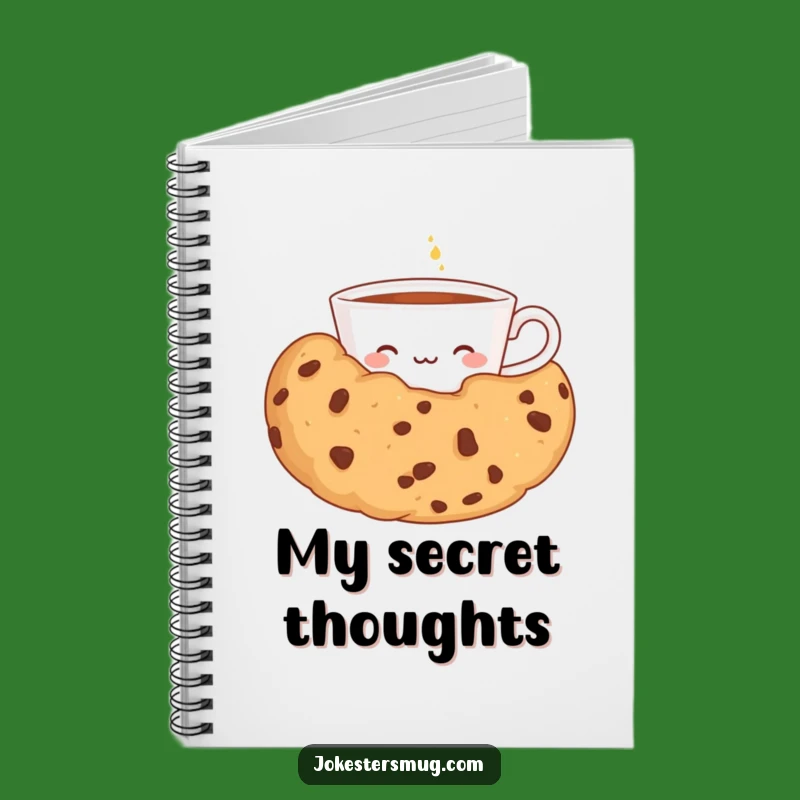 Funny Shy Teacup Notebook: Hilarious Journal for Sweet Ideas and Recipes